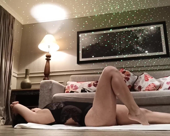 Reina Leather aka reinaleather OnlyFans - Stretching  Good Night