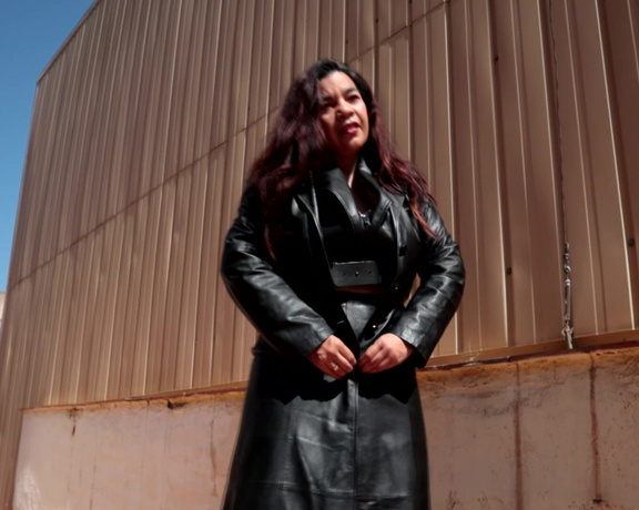 Reina Leather aka reinaleather OnlyFans - Such a lovely day in leather!