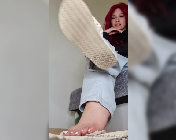 Alyssa Ford aka alyssaford_chill OnlyFans - My soles are dry and you know what that means