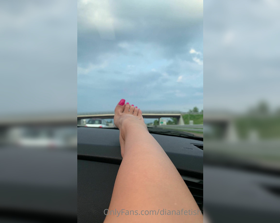 Diana Fetish aka dianafetish OnlyFans - When I get tired of driving I switch places and relax