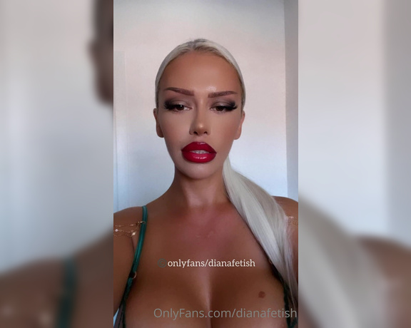 Diana Fetish aka dianafetish OnlyFans - Open your mouth wide like a good boy and wait for the magic spit