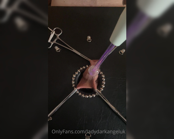 Lady Dark Angel aka Ladydarkangeluk Onlyfans - A little violet wand