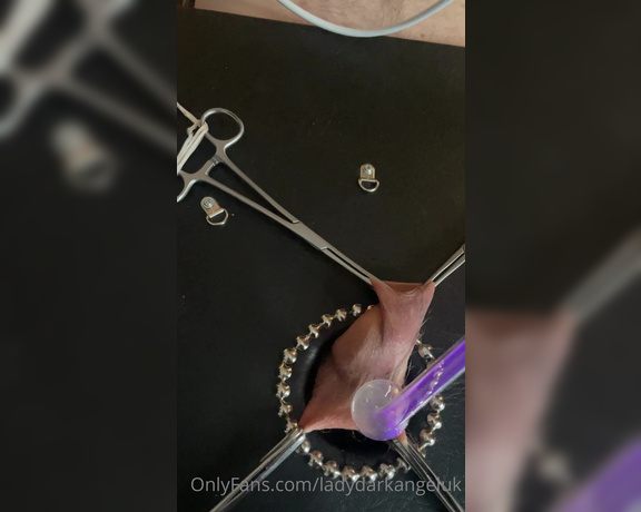 Lady Dark Angel aka Ladydarkangeluk Onlyfans - A little violet wand