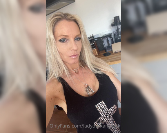 Lady Dark Angel aka Ladydarkangeluk Onlyfans - Naught… Cheeky… too hot for underwear