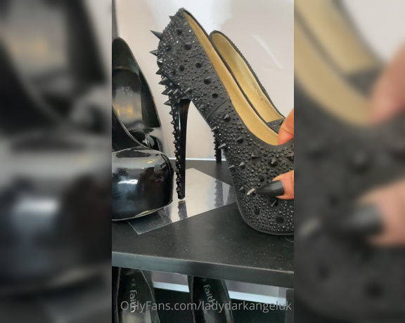 Lady Dark Angel aka Ladydarkangeluk Onlyfans - Shoes