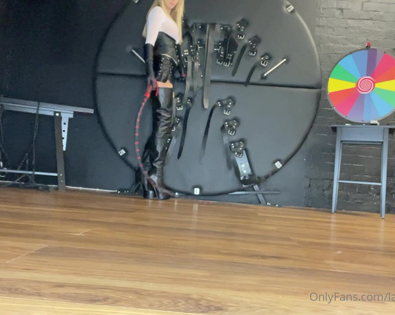 Lady Dark Angel aka Ladydarkangeluk Onlyfans - It’s all About the boots and the whip