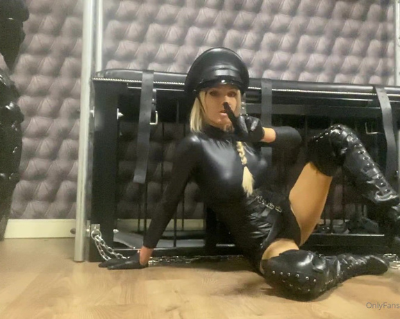 Lady Dark Angel aka Ladydarkangeluk Onlyfans - A little strict disciplinarian clip I did for you the other day at my chambers