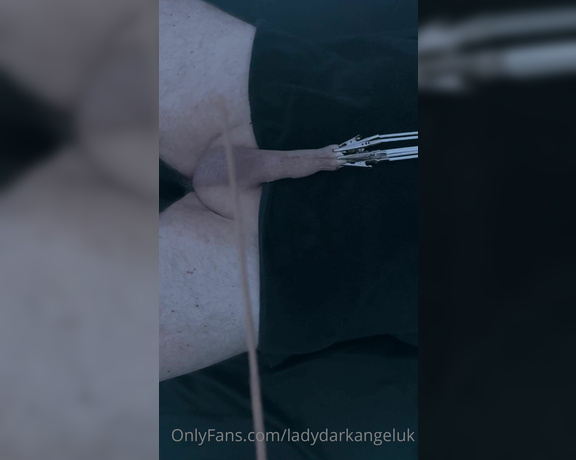 Lady Dark Angel aka Ladydarkangeluk Onlyfans - Perfect way to cane a cock Handheld PoV