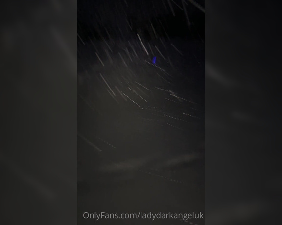 Lady Dark Angel aka Ladydarkangeluk Onlyfans - Crazy snow still