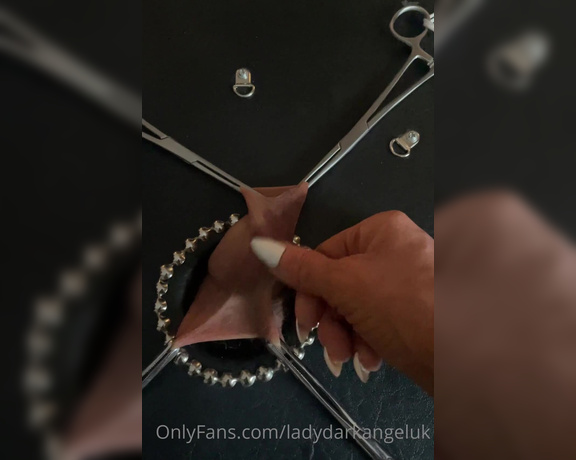 Lady Dark Angel aka Ladydarkangeluk Onlyfans - Stretched and spiked