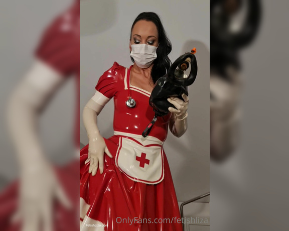 Fetish Liza aka fetishliza OnlyFans - Your nurse is not done with you yetlets dose you and get those holes stretched for