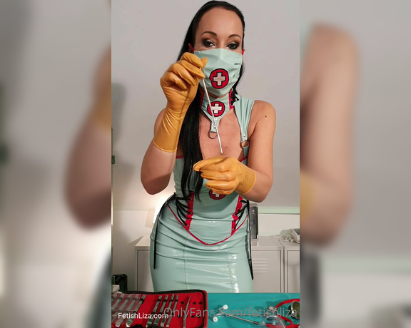 Fetish Liza aka fetishliza OnlyFans - This will be an invasive treatment, my patientit involves sticking cold metal rods down your urethra