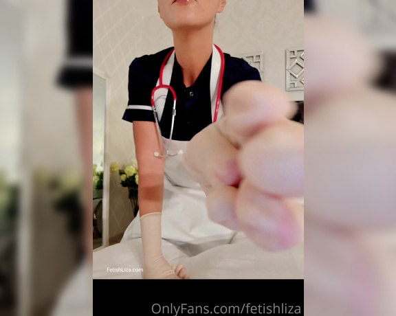 Fetish Liza aka fetishliza OnlyFans - Today you are my patient and you are going to have to open wide for