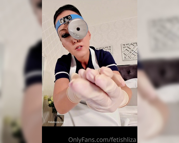 Fetish Liza aka fetishliza OnlyFans - Today you are my patient and you are going to have to open wide for