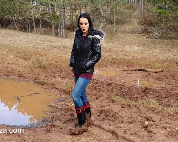 Fetish Liza aka fetishliza OnlyFans - As my personal boot cleaner, you make sure my boots are perfecteven when they are this