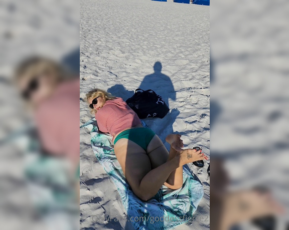 Goddess Fierce aka goddessfierce2 OnlyFans - My reaction if I was approached at the beach because of my feet