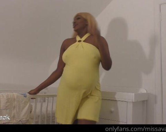 Mistress Ava Black aka missavablack OnlyFans - Mmm hon you have been doing an amazing job getting the nursery ready for bubba!