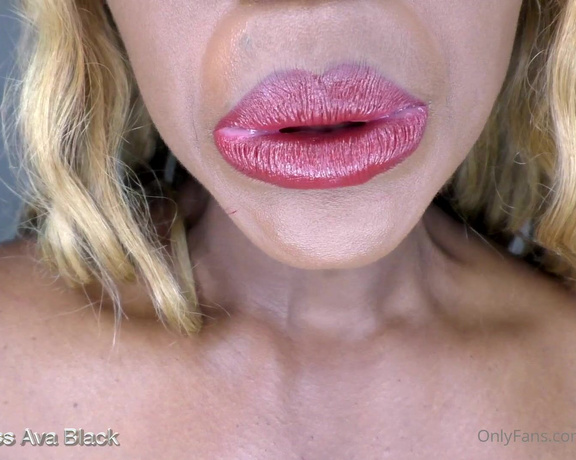 Mistress Ava Black aka missavablack OnlyFans - Tingling ASMR teasing and tempting tongue My tongue’s such a showoff! It loves to be worshipped