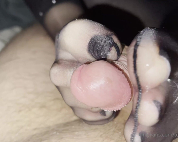 2hotfeet4you aka toohotfeetforyou OnlyFans - Sexy sheer nylons black pedi footjob Part I) Got a perfect one for you! But its