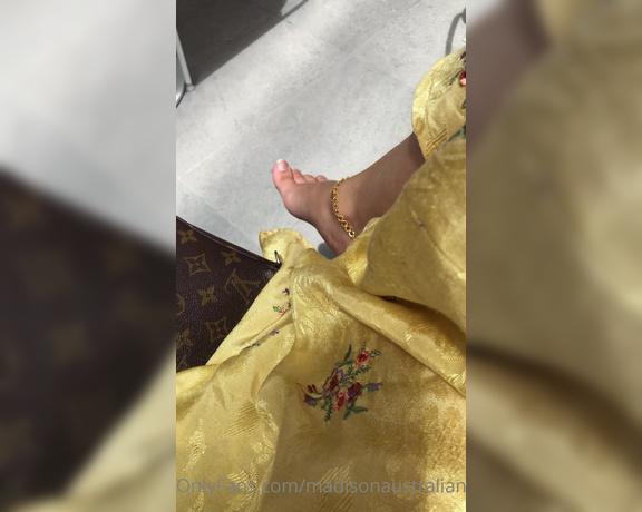 Madison Australian aka madisonaustralian OnlyFans - Candid feet in public Would I catch you staring because I caught someone and