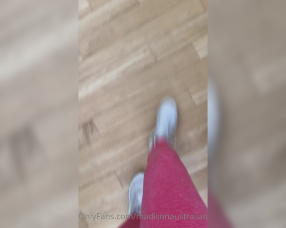 Madison Australian aka madisonaustralian OnlyFans - A little video walking in my white Nikes one morning Getting my socks sweaty