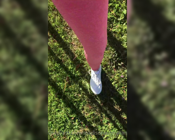 Madison Australian aka madisonaustralian OnlyFans - A little video walking in my white Nikes one morning Getting my socks sweaty