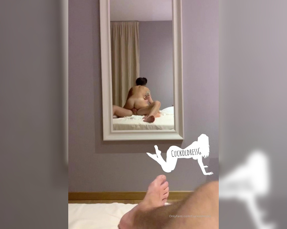 CuckoldressG aka cuckoldressg OnlyFans - This is one of the videos cucky recieved while locked in his cage at home