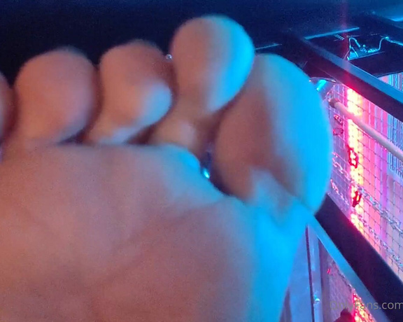 Jupiter Domina aka jupiterdomina OnlyFans - Caged foot boy