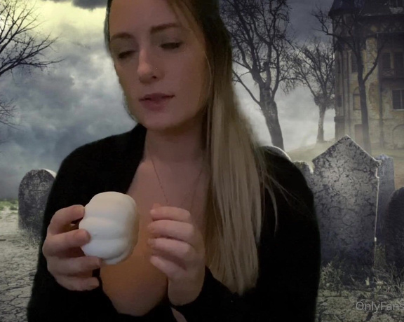 Miss Cassi aka misscassi OnlyFans - Tapping on Halloween things