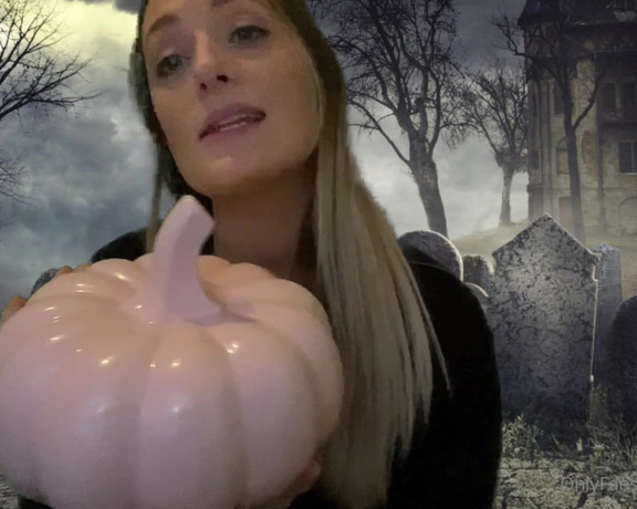 Miss Cassi aka misscassi OnlyFans - Tapping on Halloween things