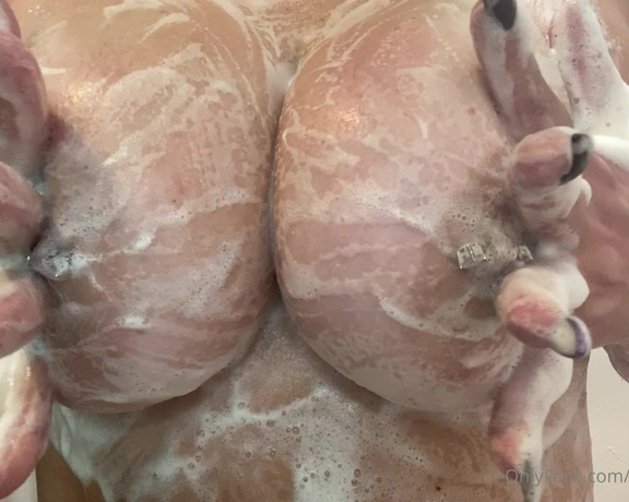 Goddess_Siham aka goddess_siham OnlyFans - Some titty play in the shower Second one is in slow