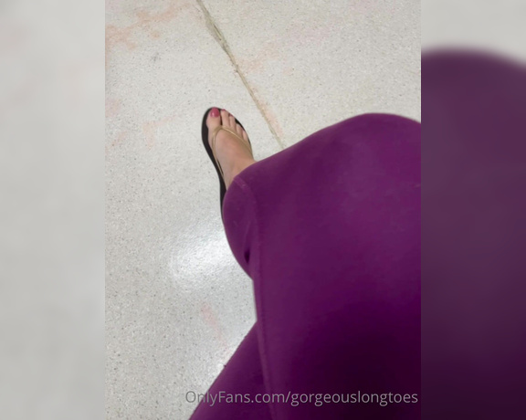 Gorgeous Long Toes aka gorgeouslongtoes OnlyFans - Shoesday Part What if you saw me in a waiting room