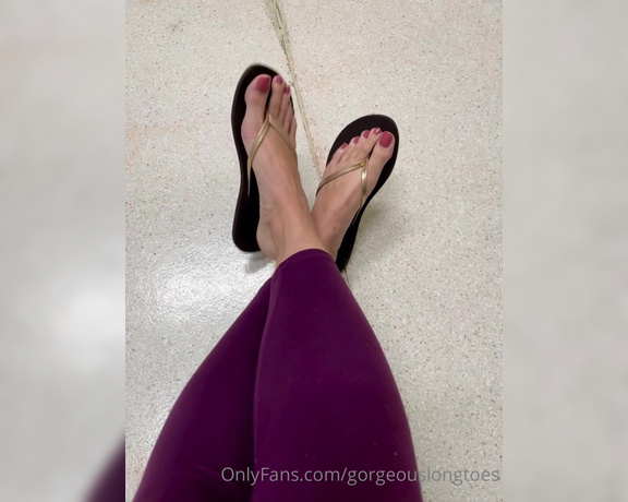 Gorgeous Long Toes aka gorgeouslongtoes OnlyFans - Shoesday Part What if you saw me in a waiting room