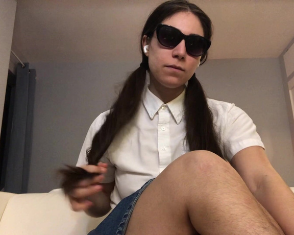 Hannah Hunt aka horny_hippie_ OnlyFans - School girl first time anal roleplay [15 min] You’re my daddy and I’m your little pupil,