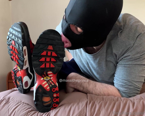 Prince Massi aka massitheprince OnlyFans - How does it feel to be addicted to the smell of my feet Clean my TNs