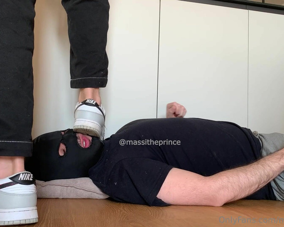 Prince Massi aka massitheprince OnlyFans - Ill walk on your face and use you as my doormat, then Ill leave your broke