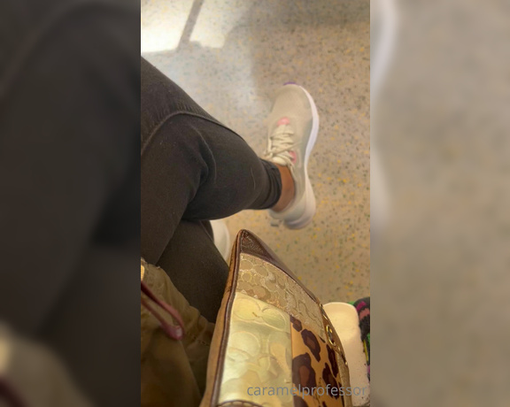 Puja aka caramelprofessor OnlyFans - It’s early and the tube is full of people on a Sunday, I would have loved