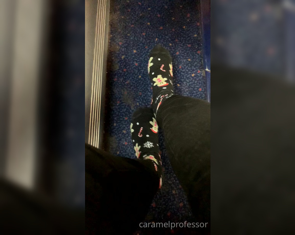 Puja aka caramelprofessor OnlyFans - The train moves so much but I hope you like the surprise!