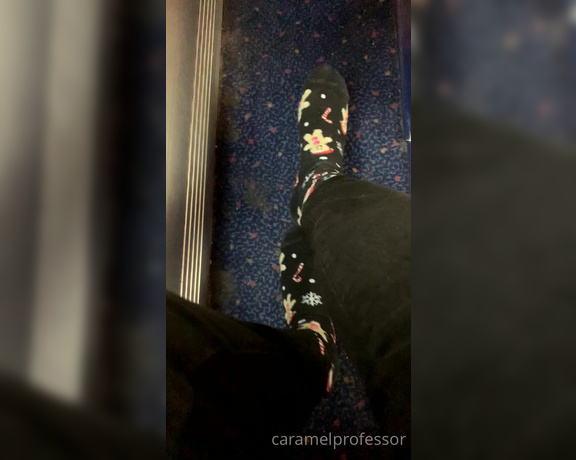 Puja aka caramelprofessor OnlyFans - The train moves so much but I hope you like the surprise!