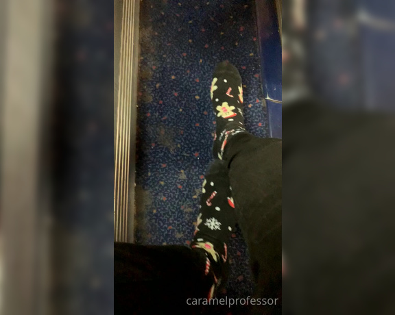 Puja aka caramelprofessor OnlyFans - The train moves so much but I hope you like the surprise!