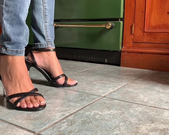 Puja aka caramelprofessor OnlyFans - My Saturday evening going out heels  do you think these look ok with my french