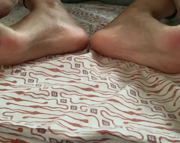 Puja aka caramelprofessor OnlyFans - Movie time with some zombies but first I need to massage my feet  watch this