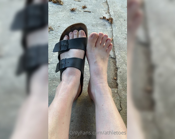 Athletoes aka athletoes OnlyFans - So I didn’t have Birks until I went on vacation These were my sisters shoes