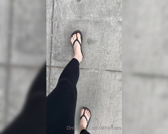 Athletoes aka athletoes OnlyFans - Just taking a little stroll to the coffee house