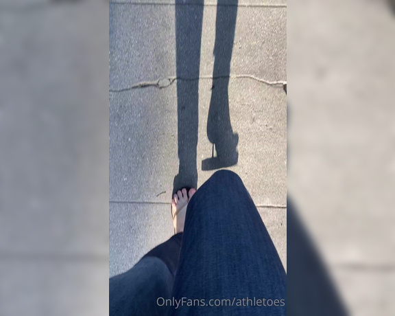 Athletoes aka athletoes OnlyFans - Just a short little stroll to the nearest coffee shop