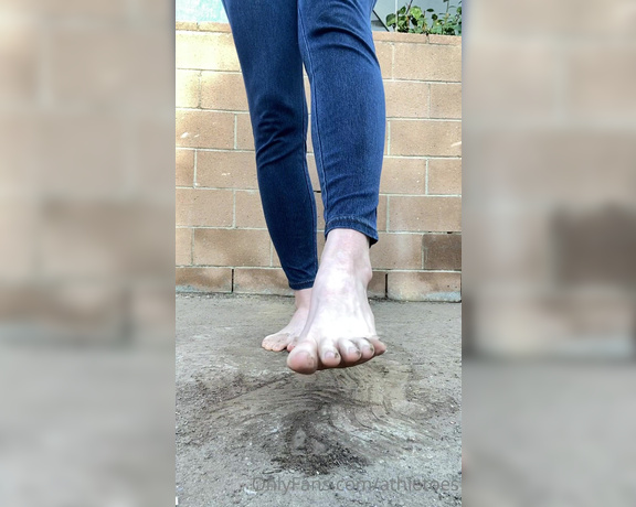 Athletoes aka athletoes OnlyFans - Just playing in a little dirt patch