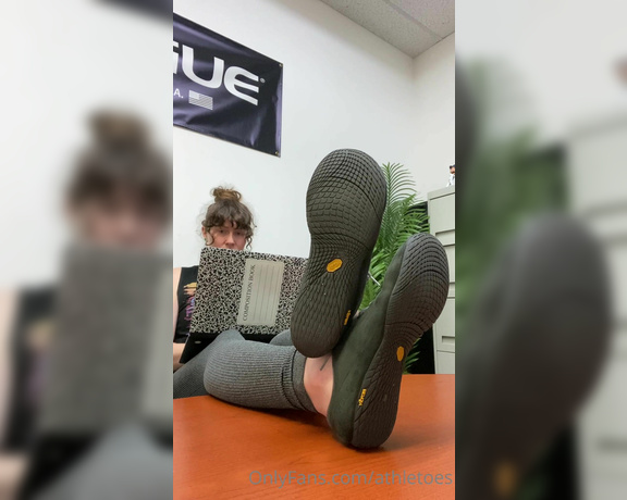 Athletoes aka athletoes OnlyFans - You can sit there quietly while I get some work done