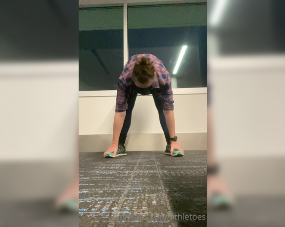 Athletoes aka athletoes OnlyFans - Quick stretch between flights