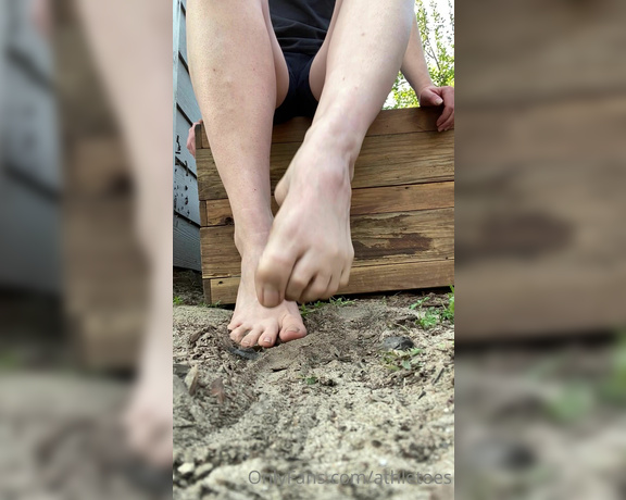 Athletoes aka athletoes OnlyFans - Playing in the dirt