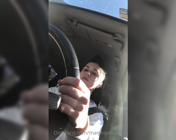 Mary Rose Love aka maryroselove69 OnlyFans - Driving burps